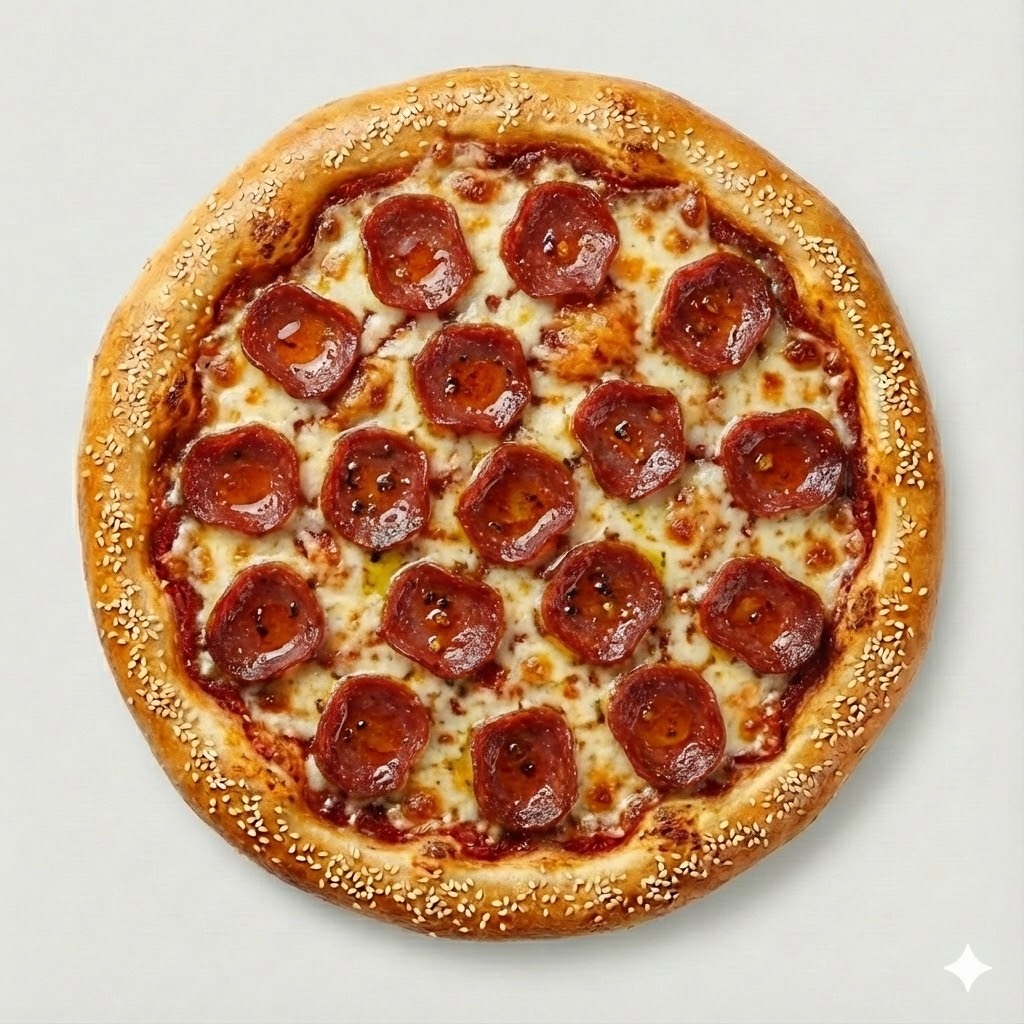 Cheesy pepperoni dreams